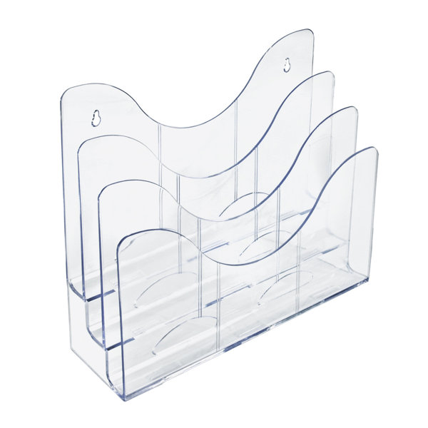 Azar Displays Plastic Magazine Holder Wayfair Canada